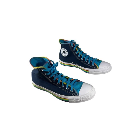 Converse Chuck Taylor All Star Hi Top Pride Edition Sneakers Men’s 11.5 Rainbow - Picture 5 of 16